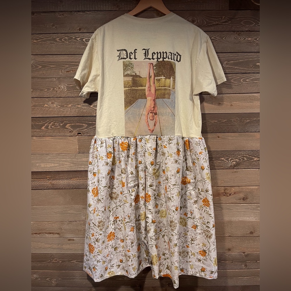 Def Leppard T-shirt dress
